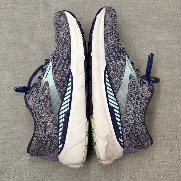 Brooks Adrenaline GTS 21 Shoes Purple White Mesh Running Sneaker Size 10‎ - Picture 9 of 10